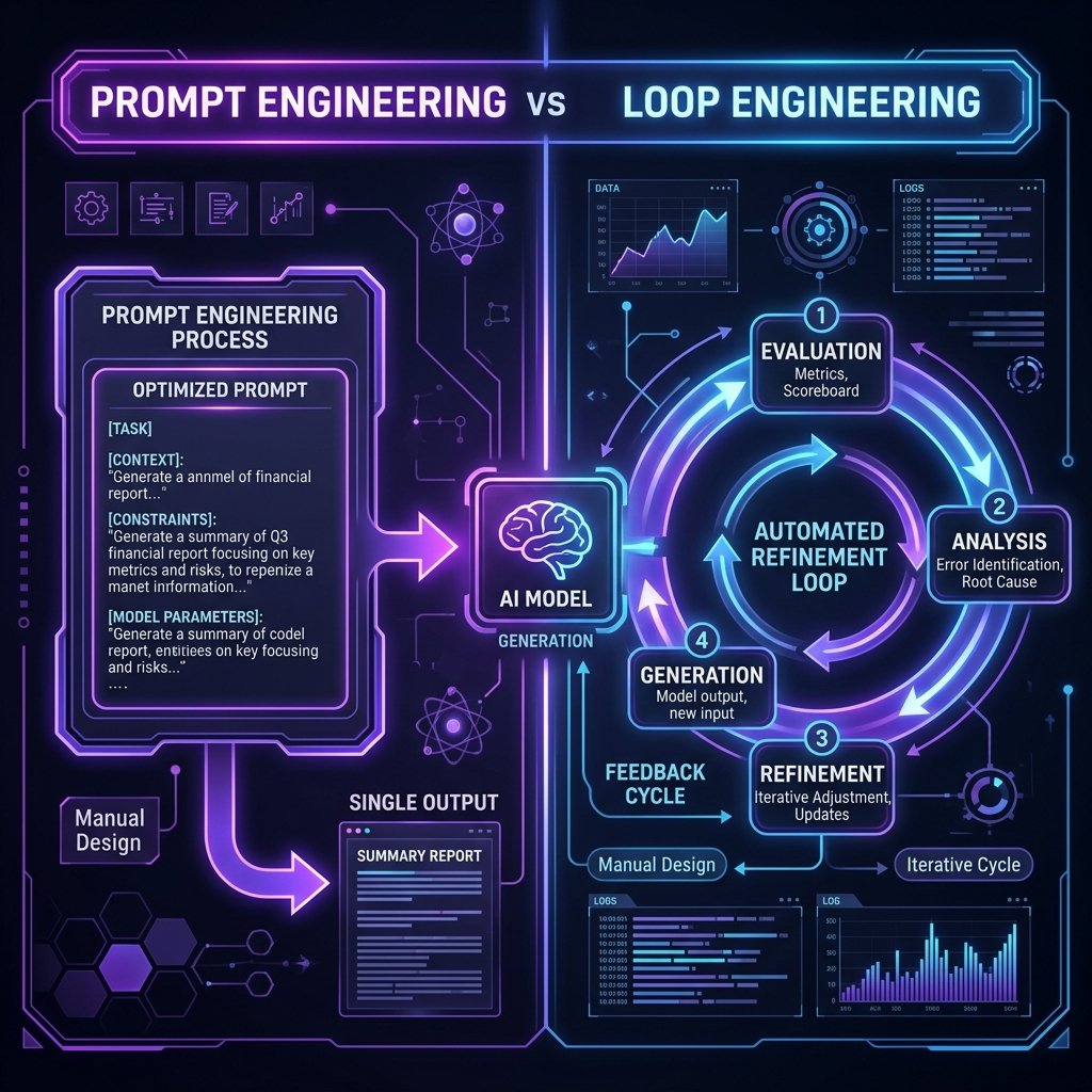 Prompt Engineering vs Loop Engineering: The Surprising Difference Every AI User Should Know