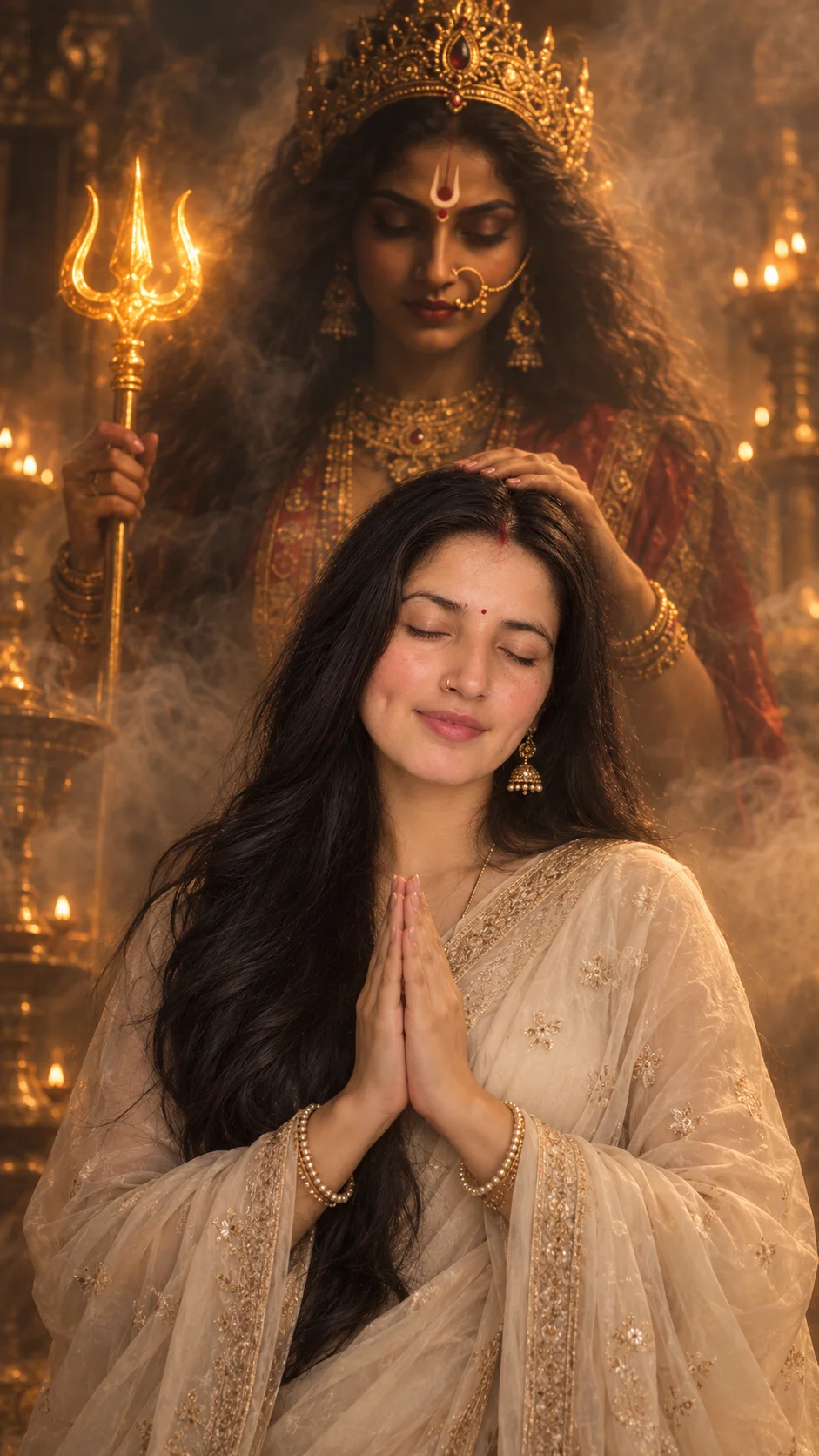 Maa Durga Divine Blessing For Girl