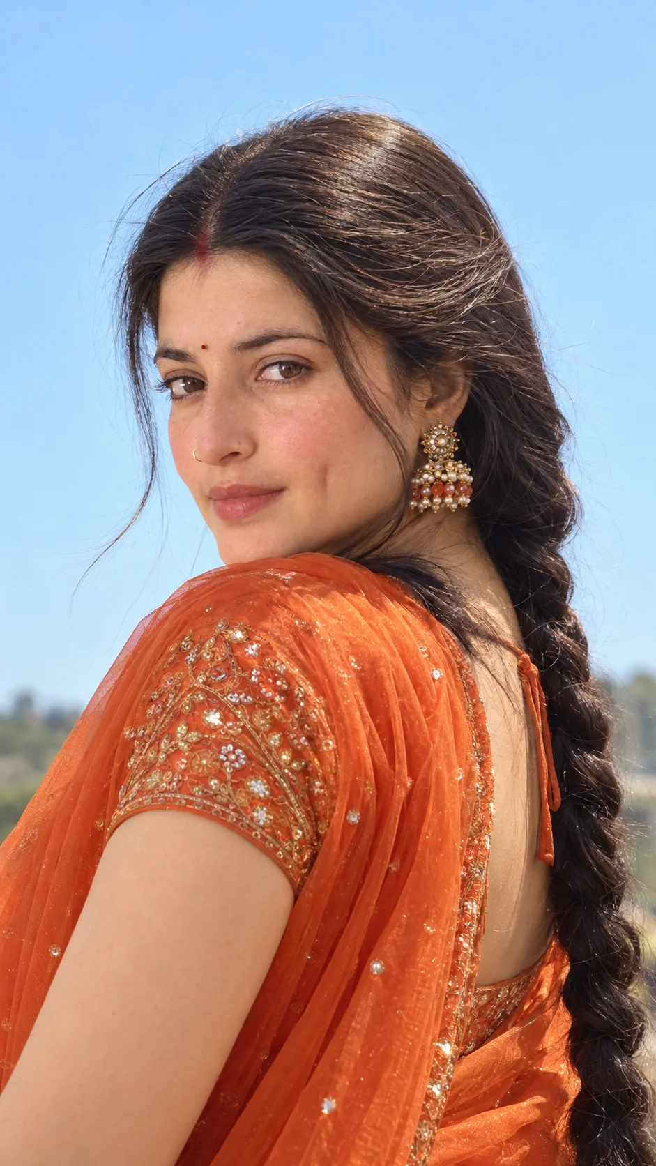 Hum Dil De Chuke Sanam  Aishwarya Rai  Look Image Prompt