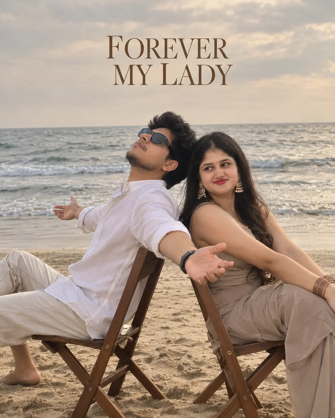 Forever My Lady ❤️ | Romantic Beach Couple Photoshoot