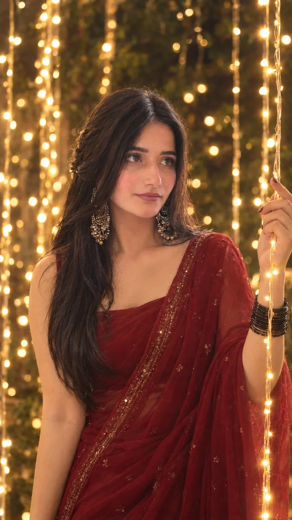 Diwali Fairy Lights Image Prompt For Girls Diwali Special